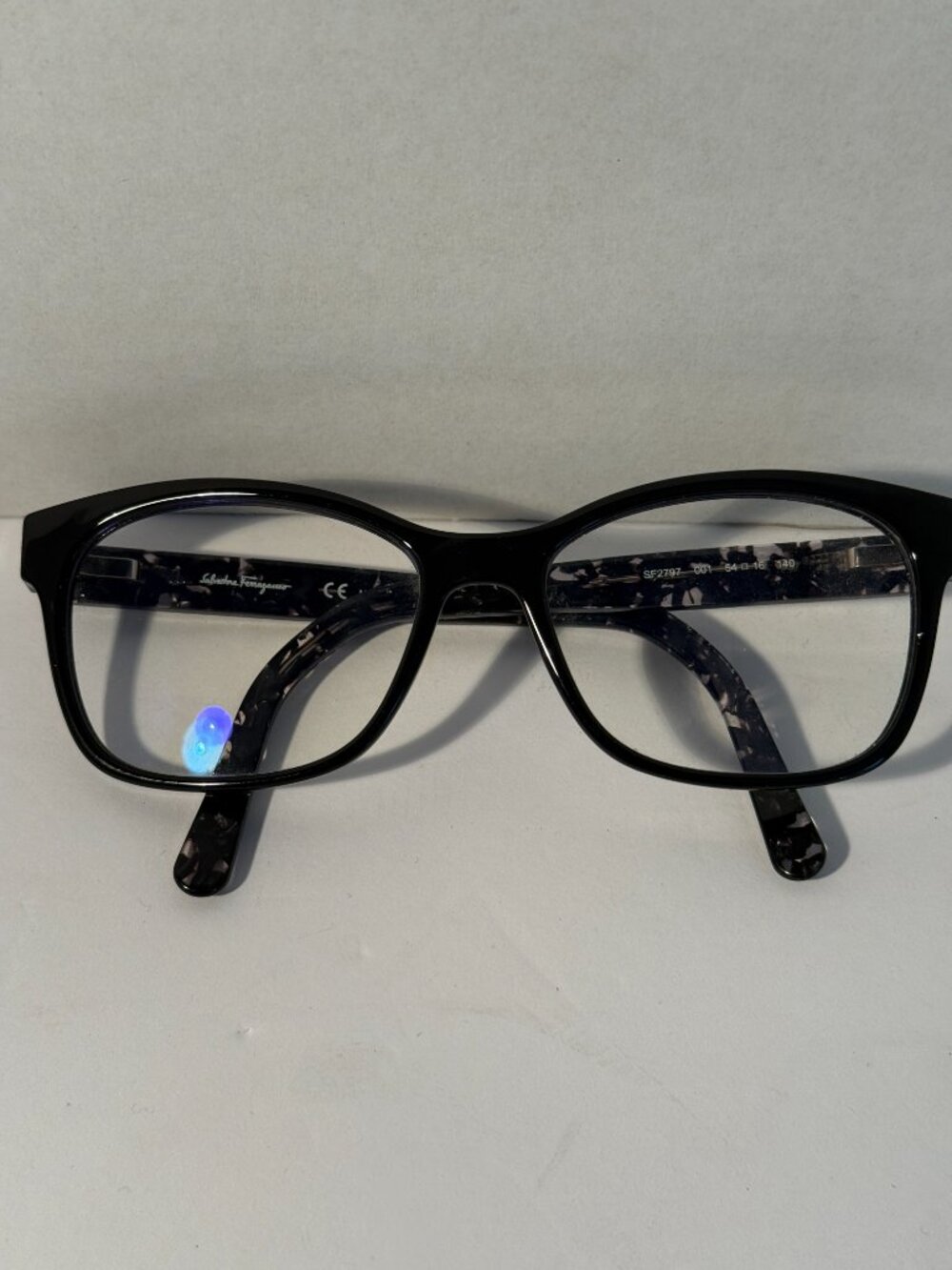 SALVATORE FERRAGAMO SF 2797 001 Cat Eye Glasses NWOT - Picture 8 of 9